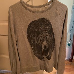 H&M Bear crewneck